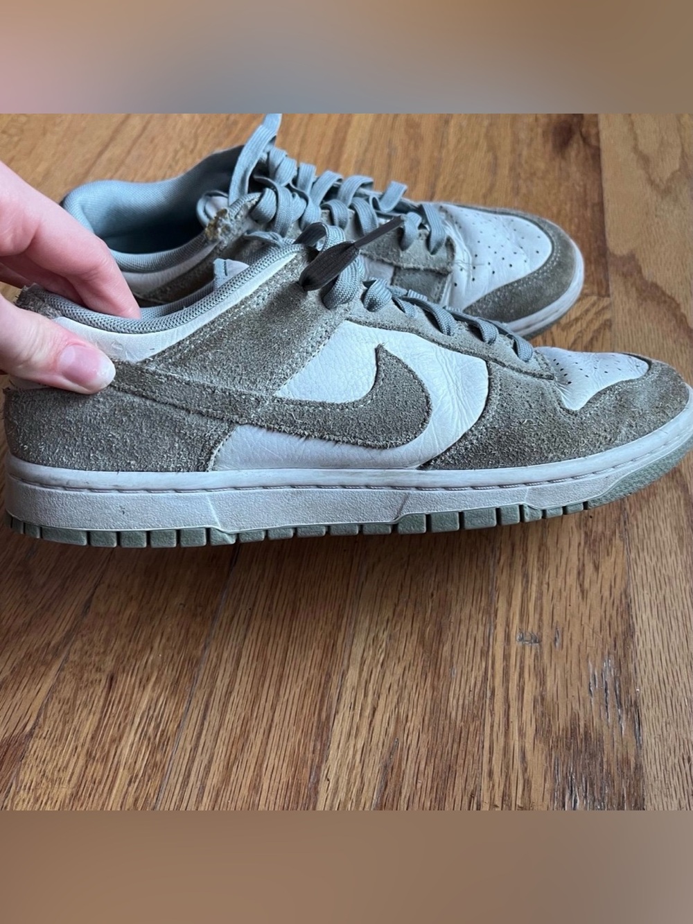 Men’s Nike Grey Fog dunks size 8.5